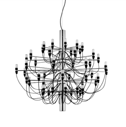 2097/50 Kronleuchter LED, Chrom