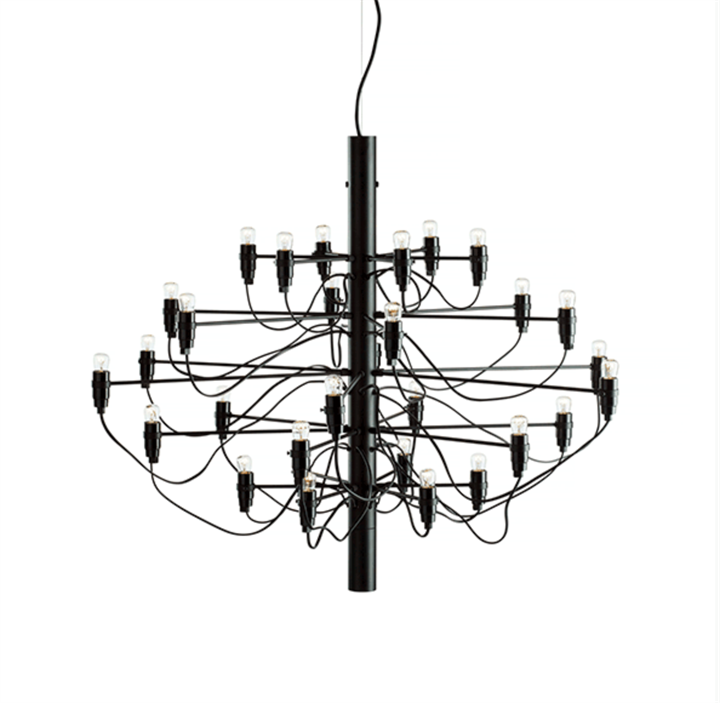 2097/30 Kronleuchter LED, schwarz