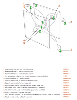 Ersatzteil: Shape Connector für Flos Ariette 1