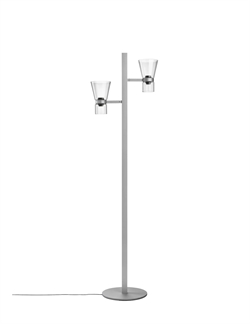 Nocturne F2 Cone Stehleuchte, Silber