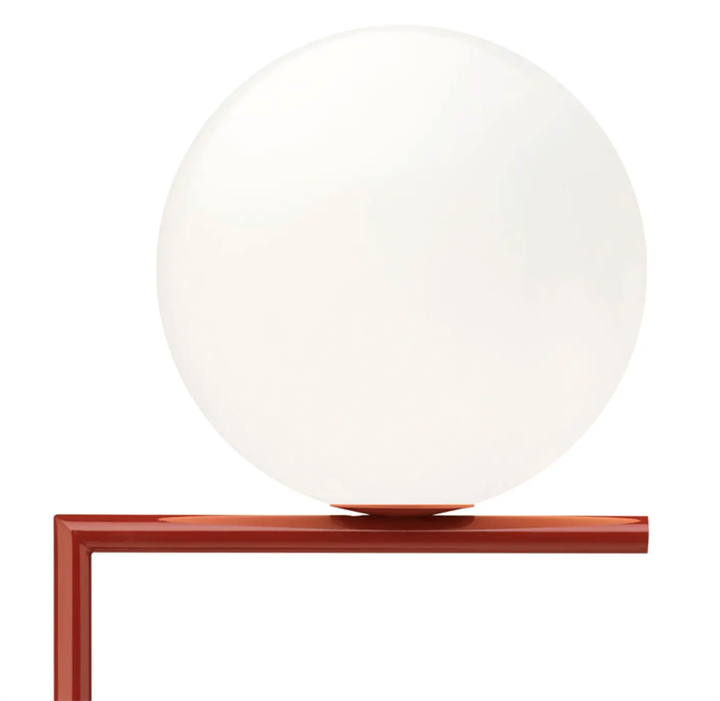 Ersatzteil: Glas für Flos IC Light F2, weinrot