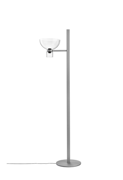 Nocturne F1 Bowl Stehleuchte, Silber