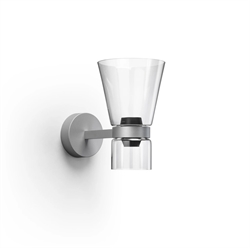 Nocturne W Cone Wandleuchte, silber