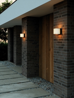 Fluctus 13 Wandleuchte, schwarz