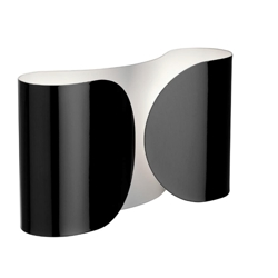 Foglio Wandleuchte, Schwarz