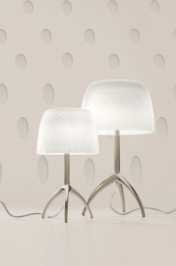 Lumiere Piccola '30 Jahre Jubiläum', bulles Tischleuchte on/off