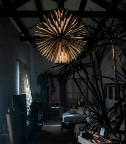 Sun Light of Love Pendelleuchte, mattgold