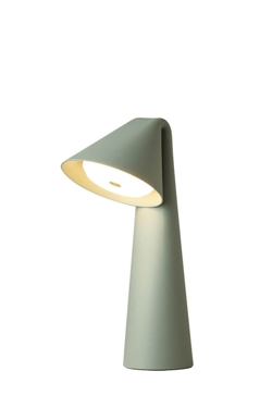 Ami Portable batteriebetriebene Lampe / Tischlampe, sage green