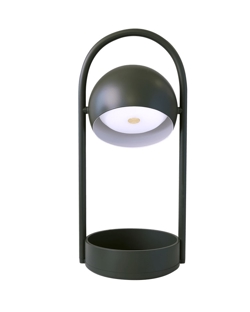 Ball Portable Akku-/Tischlampe, olivgrün
