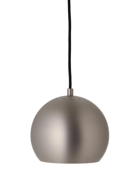 Ball Pendelleuchte Ø18, gebürstetes Satin