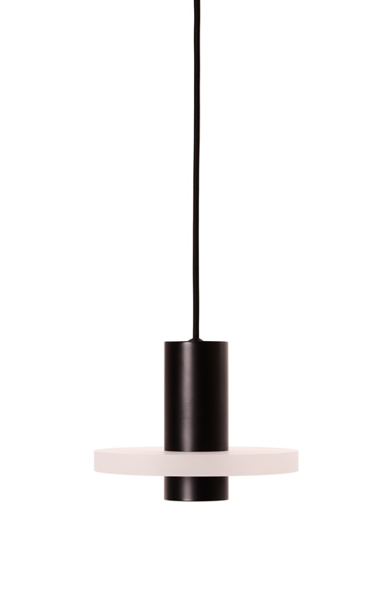Flake Pendelleuchte, mattschwarz
