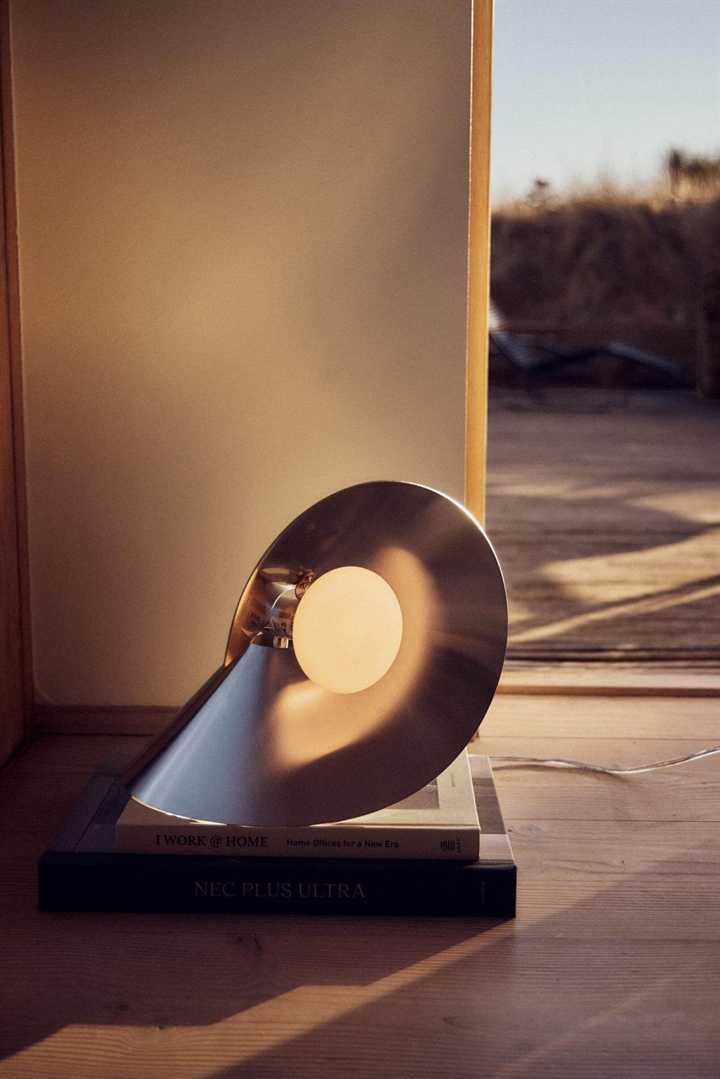 Peel Tischlampe, Edelstahl