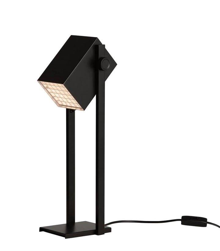 BF Quadro Tischlampe, matt schwarz