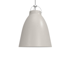 Caravaggio Pendelleuchte matt warmgrau P3