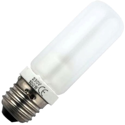 Halogen-Röhrenlampe E27, matt - 175W