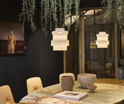 Axle Pendelleuchte Glasschirm Large, Opal White