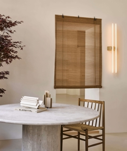 Minimism Double Wandleuchte, Eiche