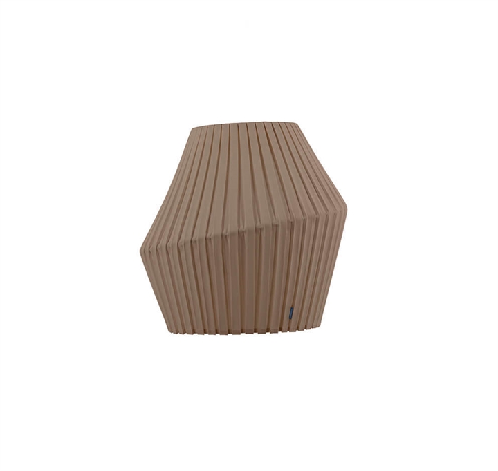 Pleat Schirm 50 cm, Sand Taupe