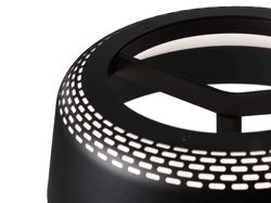 Ring Floor Stehlampe Schirm, schwarz