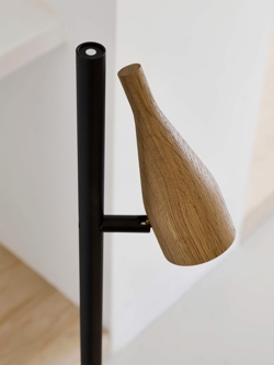 Timber Lounge Single Stehlampe, Eiche