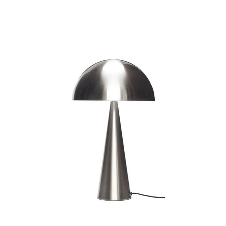 Mush Tischlampe hoch, Nickel