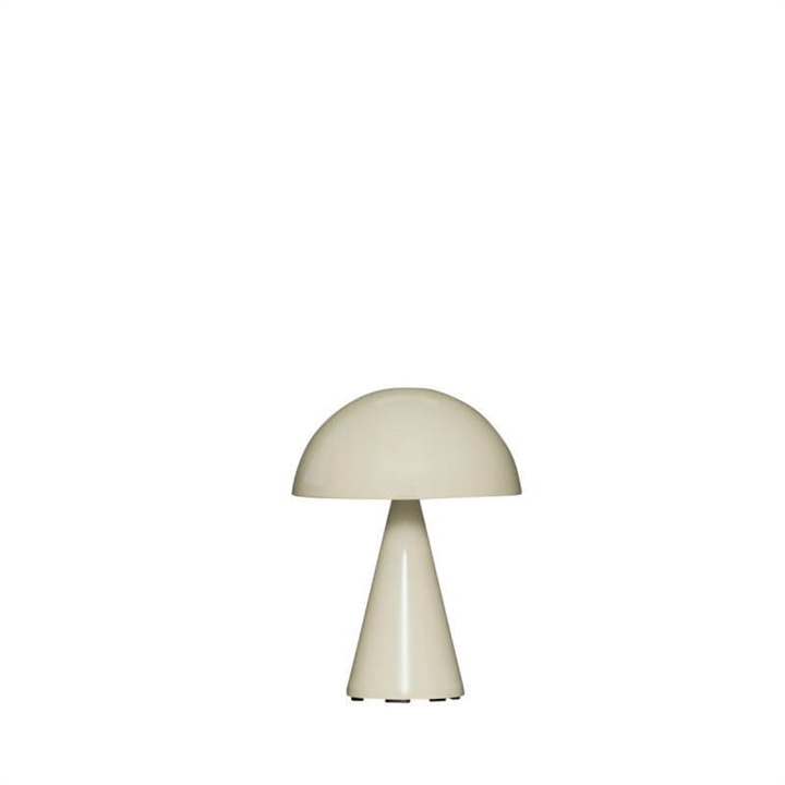 Mush Portable Tischleuchte / Batterielampe, helles Sand