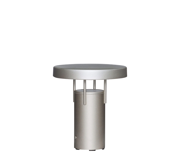 BringMe Portable Tischleuchte / Batterielampe mini, metallic sand