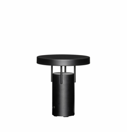 BringMe Portable Mini Tischlampe / Akkulampe, mattschwarz