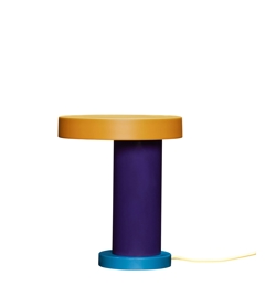 Magic Tischlampe, lila/gelb