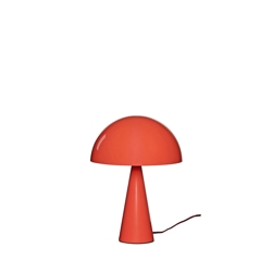Mush Tischleuchte mini, klar rot