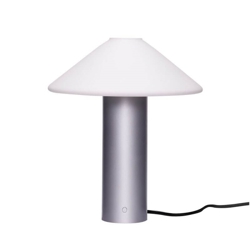 Orbit Tischlampe, metallic silber