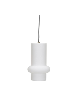 Pilule Down Pendelleuchte, matt weiß