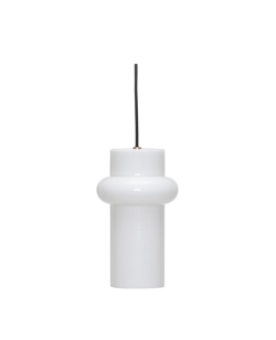 Pilule Up Pendelleuchte, glänzend weiß