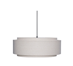 Sable Pendelleuchte breit, sand