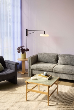 Sway Wandleuchte, schwarz