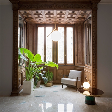 IC Light Pendelleuchte, S1 Messing