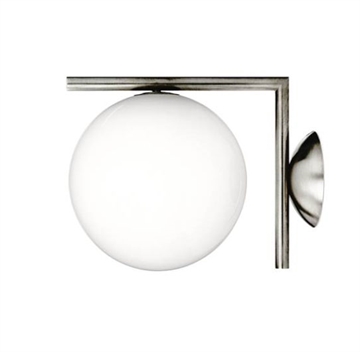 IC Light C/W2 Wand-/Deckenleuchte, Chrom