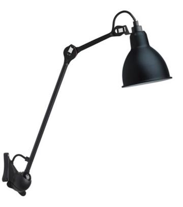 Lampe Gras No 222 Wandleuchte, schwarz