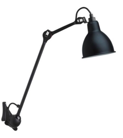 Lampe Gras No 222 Wandleuchte, schwarz