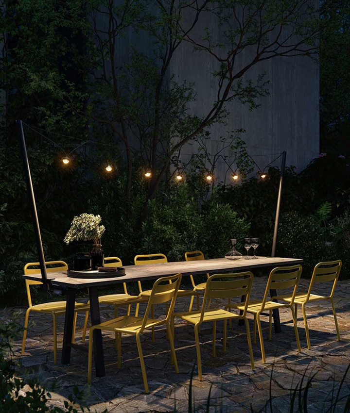 Cherry Bubbls Powerbank Lichterkette, schwarz