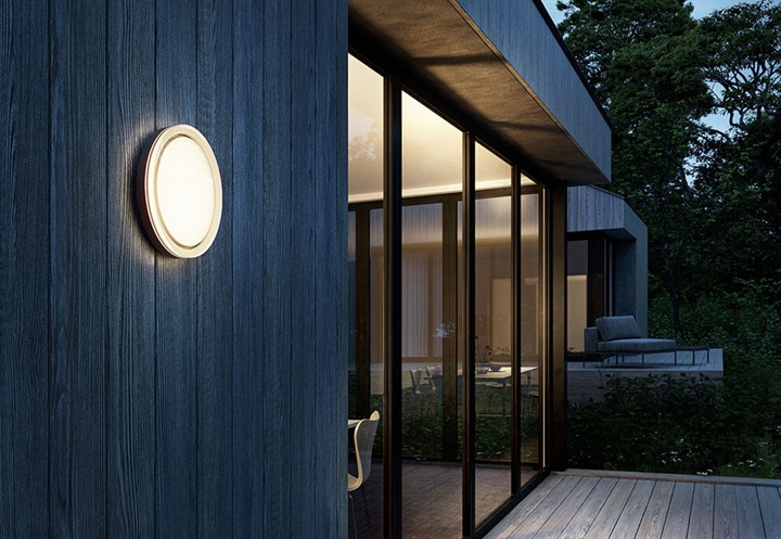 Lisc Wandleuchte, anthrazit