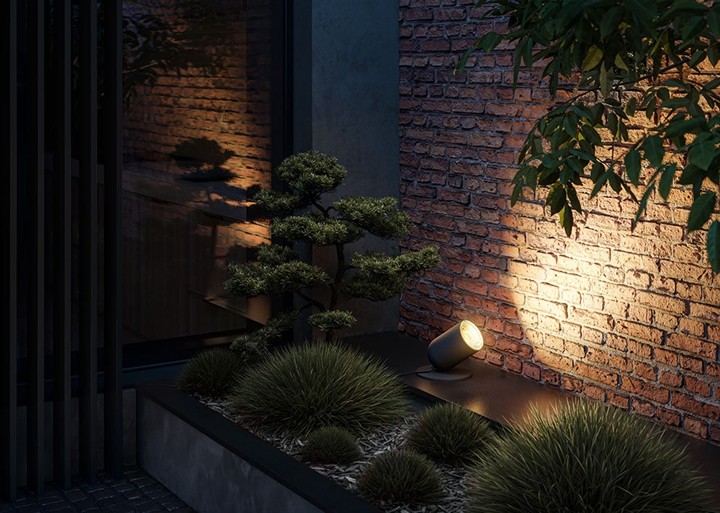 Bik.4 Base Außenstrahler, anthrazit