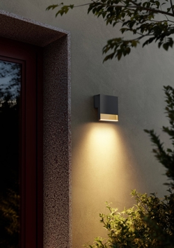 Li.2 Außenwandleuchte, anthrazit
