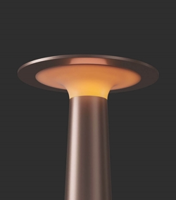 Lix Akku-/Tischleuchte, bright bronze
