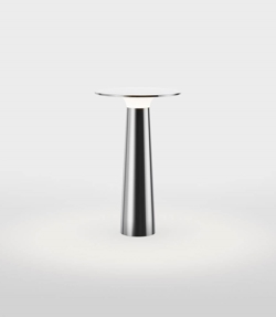 Lix Akku-/Tischleuchte, Chrom