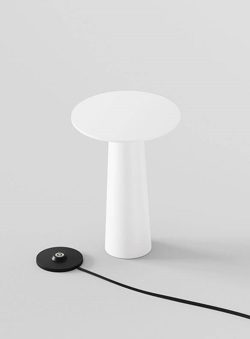 Lix mini Batterielampe / Tischlampe, pearl white