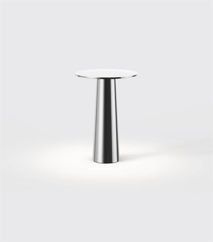 Lix mini Akku-/Tischleuchte, Chrom