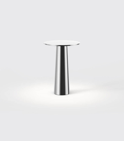 Lix mini Akku-/Tischleuchte, Chrom