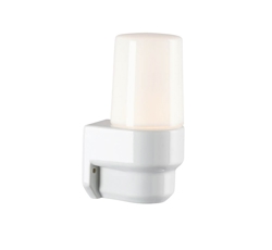 Classic Sauna Wandleuchte, weiß