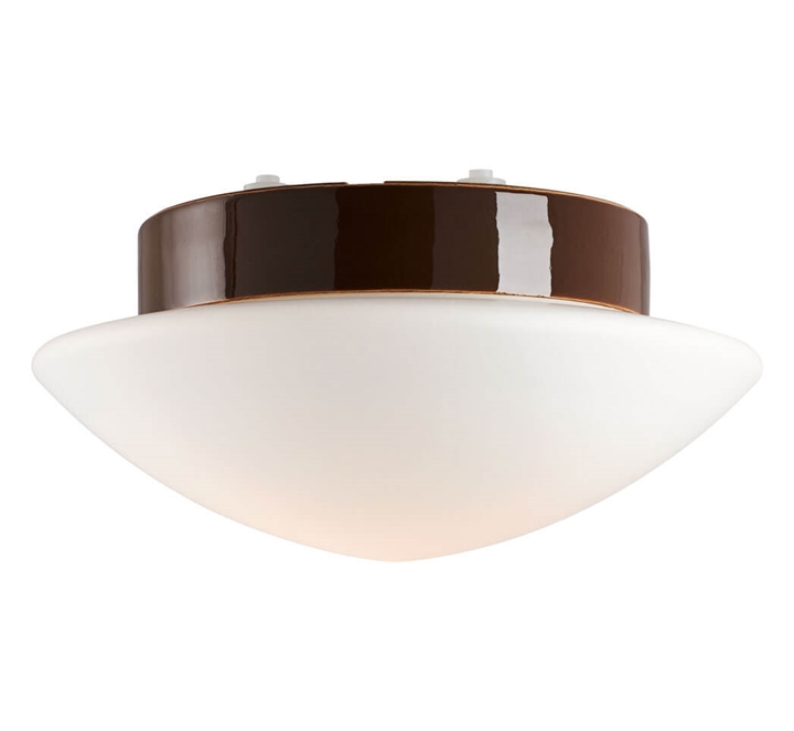 Contrast Solhem Sauna Deckenleuchte/Wandleuchte, braun